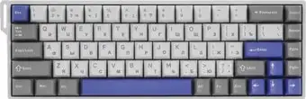 Клавиатура AULA WIN68HE Max (белый/серый/синий, Wing Chun) – изображение в каталоге
