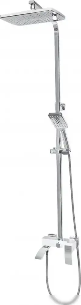 Душевая система Hansberge H5077 (белый хром) - фото товара