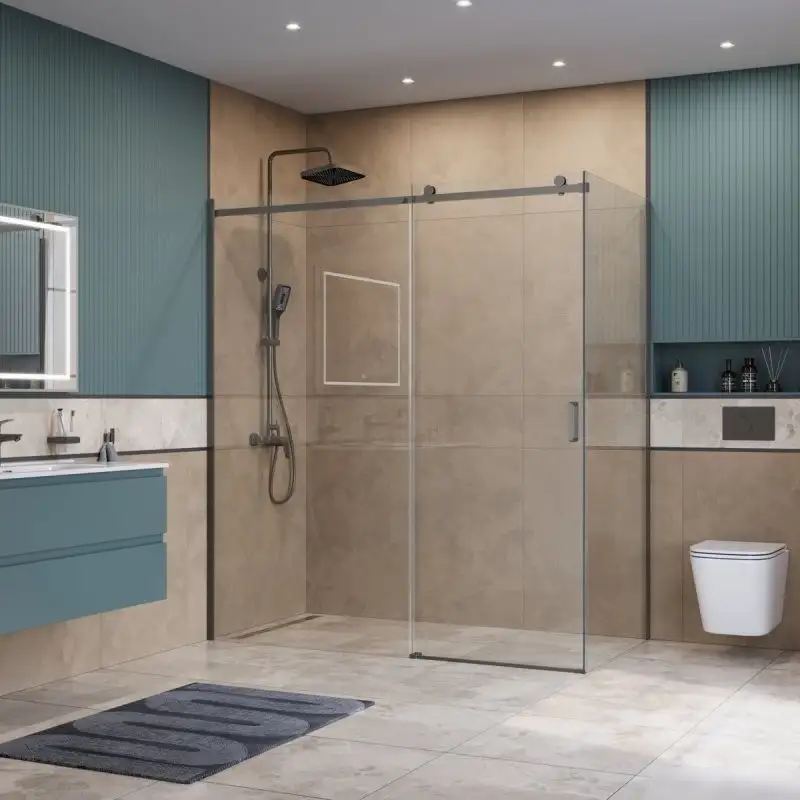 Душевой уголок BelBagno SOFT_CLOSE-2-AH-1-130/90-C-GM - фото товара