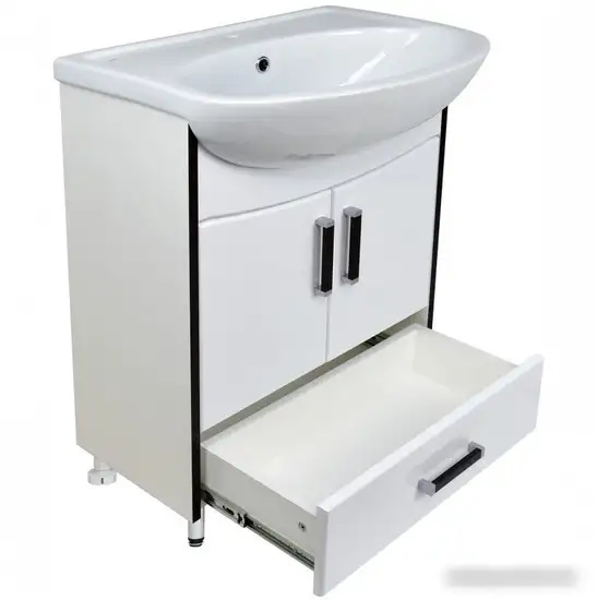 Doratiz Тумба под умывальник Doratiz Астра 50 9911.029 (белый/венге) – фото товара