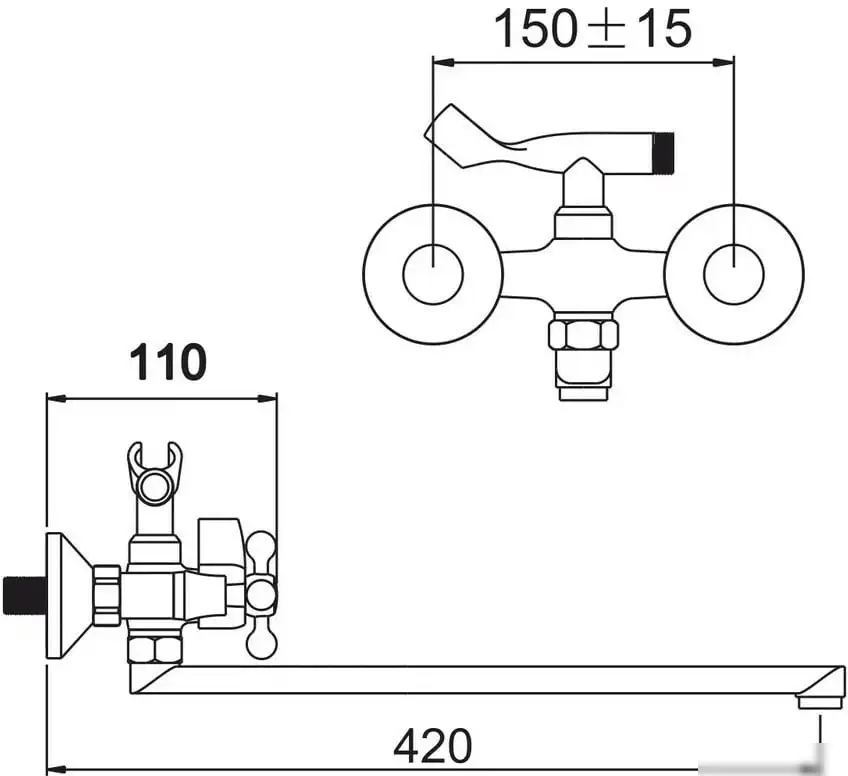 Смеситель Gota Rocio Kreshel 314910-GOTA - фото товара