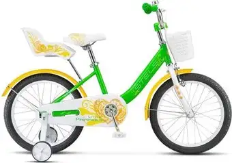 Детский велосипед Stels Echo 16 Little Princess (9.8, салатовый) – изображение в каталоге