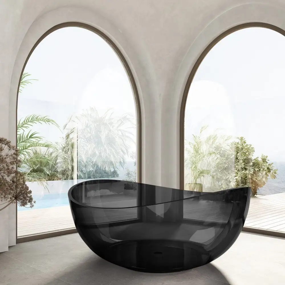 Ванна Abber Kristall AT9705 Onyx (черный) - фото товара