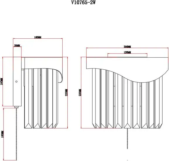 Бра Moderli Wave V10765-2W – фото товара