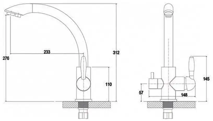 Смеситель G.Lauf GOP18-A093KB - фото товара