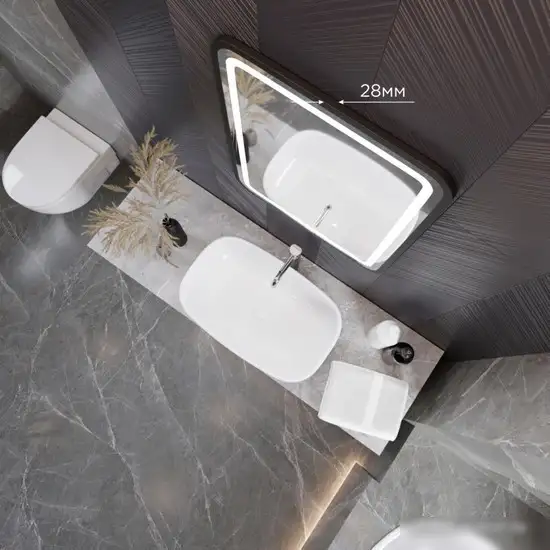 Mixline Зеркало Мальта-Лофт 548633 (с подсветкой) – фото товара