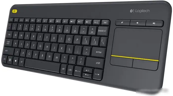 Клавиатура Logitech Wireless Touch Keyboard K400 Plus Black (920-007147) – фото товара