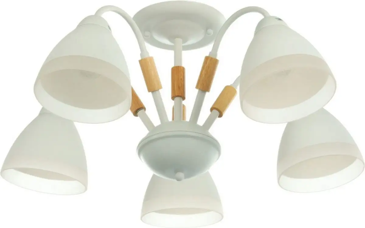 Люстра средней высоты BayerLux Нельсен 10352904 (белый) – фото товара