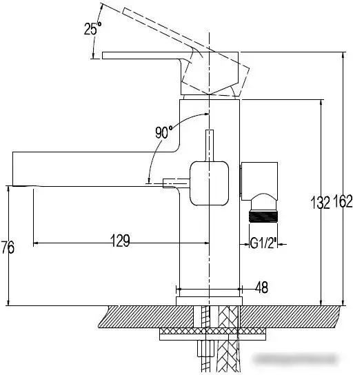 Смеситель Kaiser Sharp [64088] - фото товара
