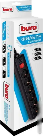 Сетевой фильтр Buro 600SH-1.8-B – фото товара