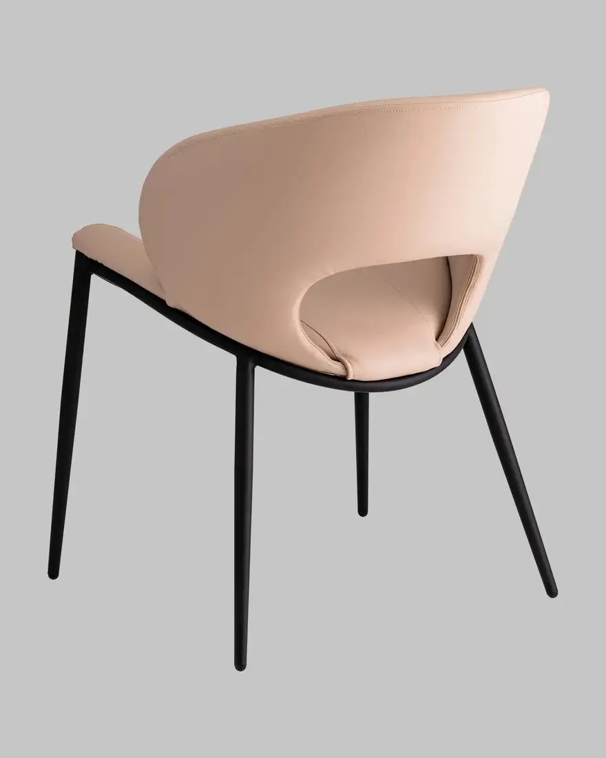 Стул Stool Group Вивьен LV-114-Na130-08-01 (экокожа светло-бежевый)