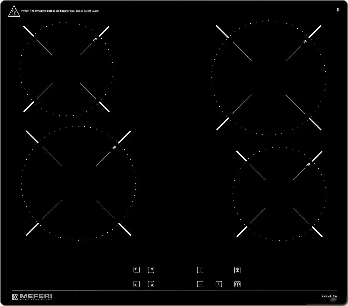 Варочная панель Meferi MEH604BK Light - фото товара