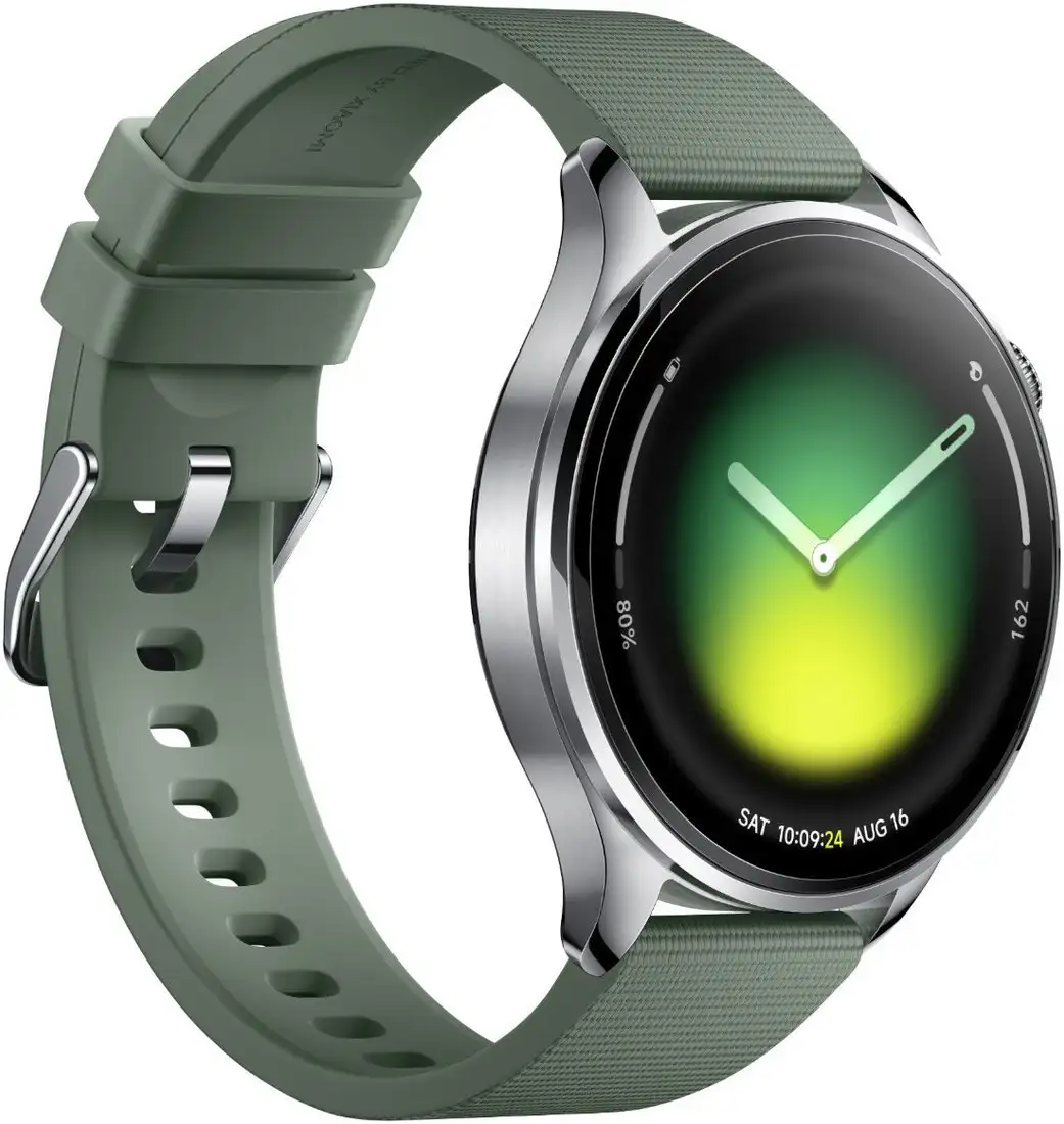 Умные часы Xiaomi Watch 5 (зеленый, международная версия) – фото товара