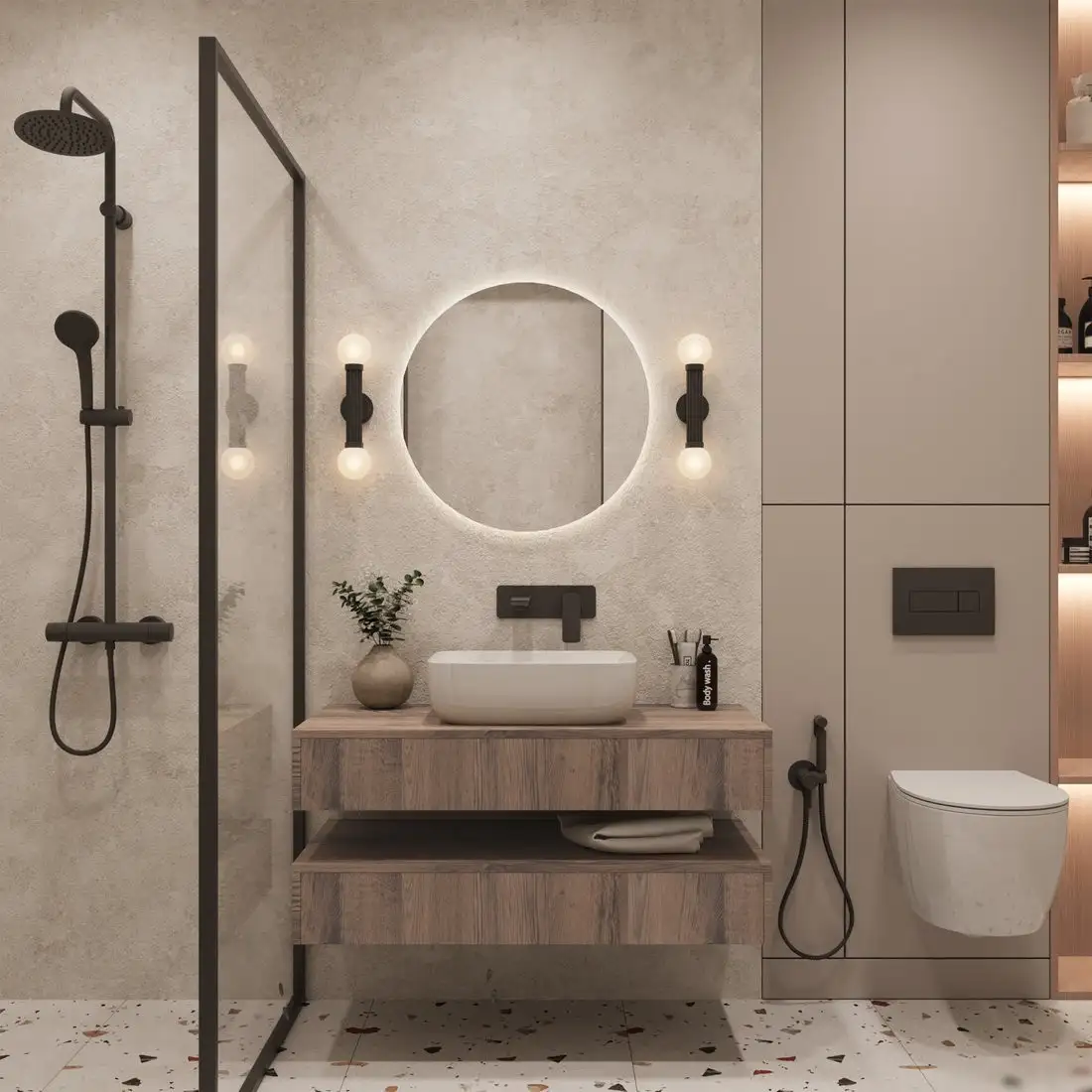 ЗОВ Тумба под умывальник Токио Премиум 2 100 TP2100AWPTOC (аттик) – фото товара