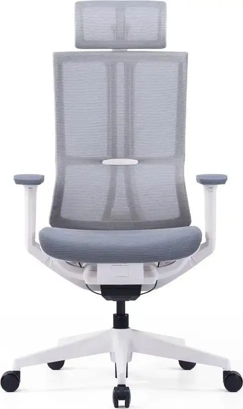 Офисное кресло SitZone E-303-001A-P1-WH (сетка, серый) – фото товара