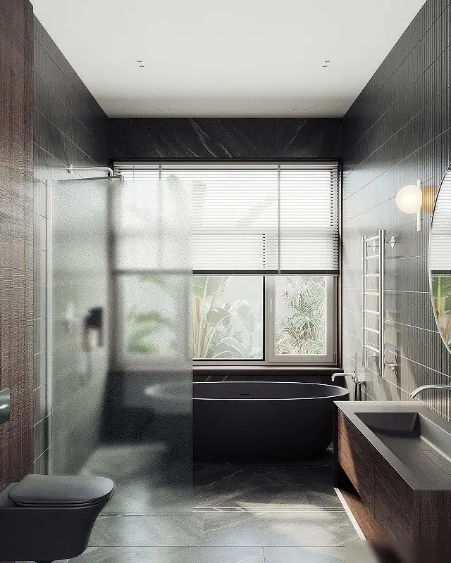 Душевая стенка MaybahGlass 109x195 MGD-680-5ш (сатин стекло/хром матовый) - фото товара