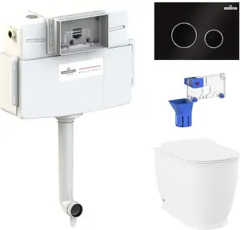 Унитаз Lavinia Boho Relfix Bell Pro 5 в 1 87060212 (черный пластик) - изображение в каталоге