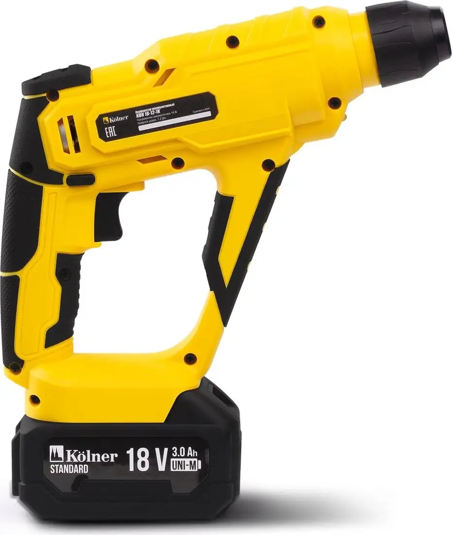 Перфоратор Kolner KBH 18-12-1K (с 1-им АКБ, кейс) – фото товара