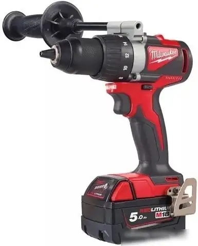 Дрель-шуруповерт Milwaukee M18 BLDD2-502X 4933464515 (с 2-мя АКБ, кейс) – фото товара