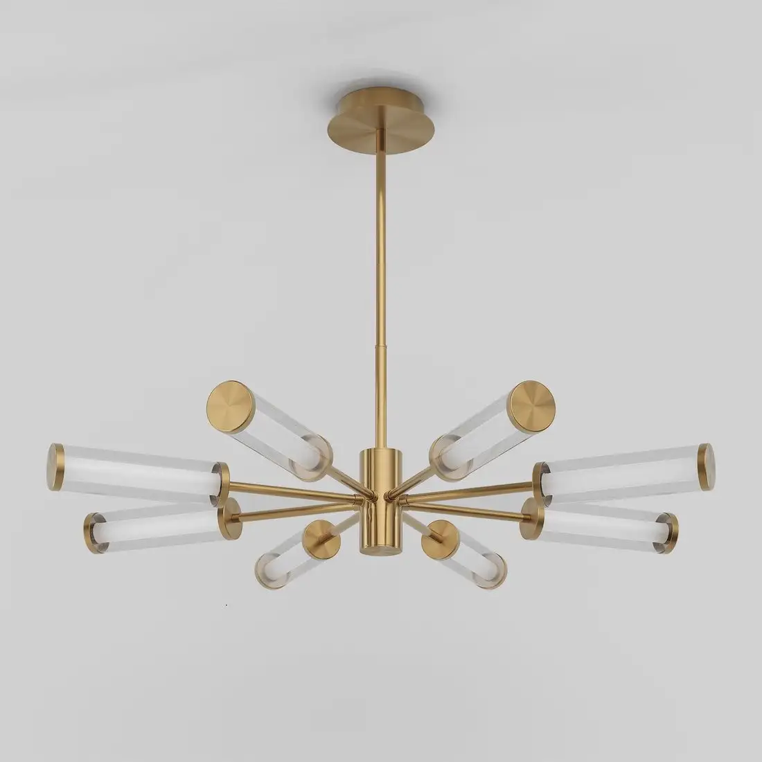 Подвесная люстра Евросвет 50386 LED (латунь) – фото товара