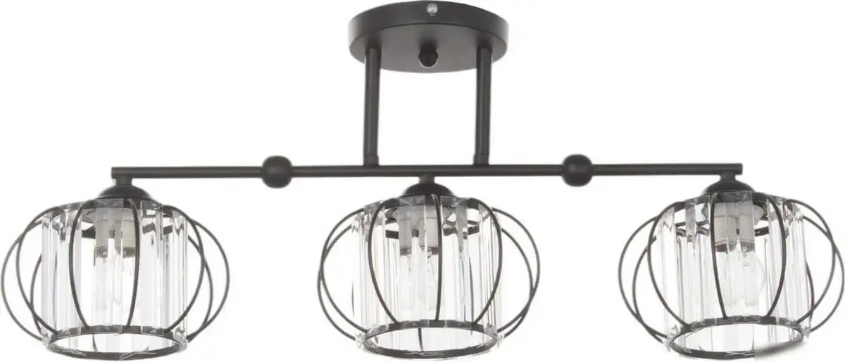 Люстра средней высоты BayerLux Лорд 10666498 (черный) – фото товара