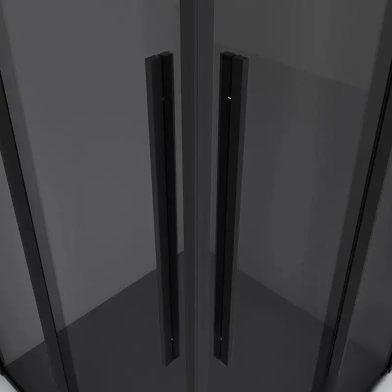 Душевой уголок Niagara NG-2823-34BLACK 90x90x195 (черный матовый/тонированное стекло) - фото товара