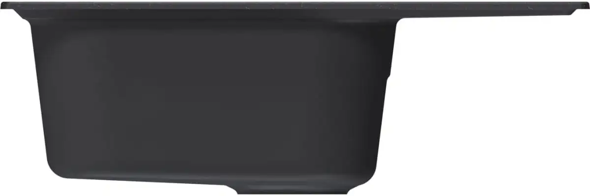 Кухонная мойка Mixline ML-GM18 551978 (ультра-черный) - фото товара