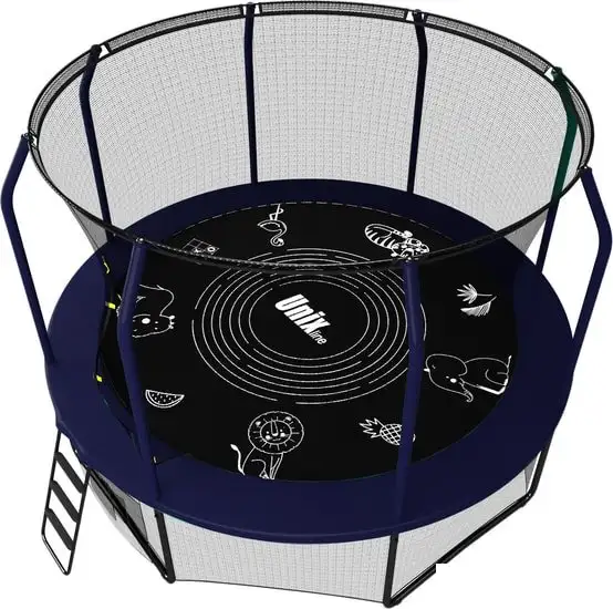 Батут Unix Line Supreme Game 10ft (синий) – фото товара