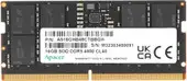 Оперативная память Apacer 16ГБ DDR5 SODIMM 4800 МГц AS16GHB48CTBBGH