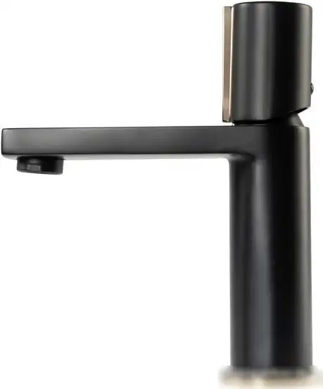 Смеситель Rea Icon REA-B5680 (черный/золотой) - фото товара