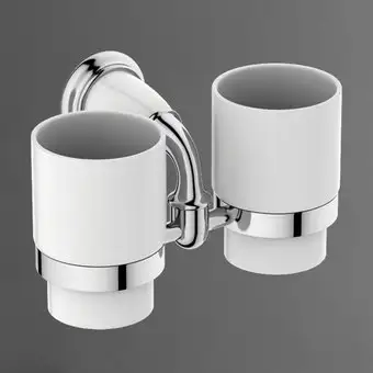 Стакан для зубной щетки и пасты Art&Max Bianchi AM-E-2602-D-Cr – изображение в каталоге