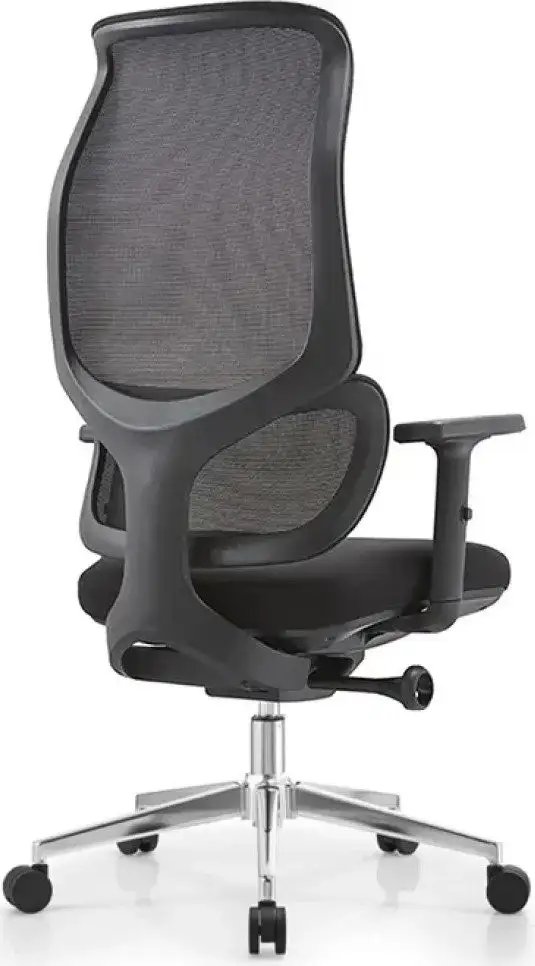 Офисное кресло SitUp Sakura Black Chrome (сетка Black/ Black) – фото товара