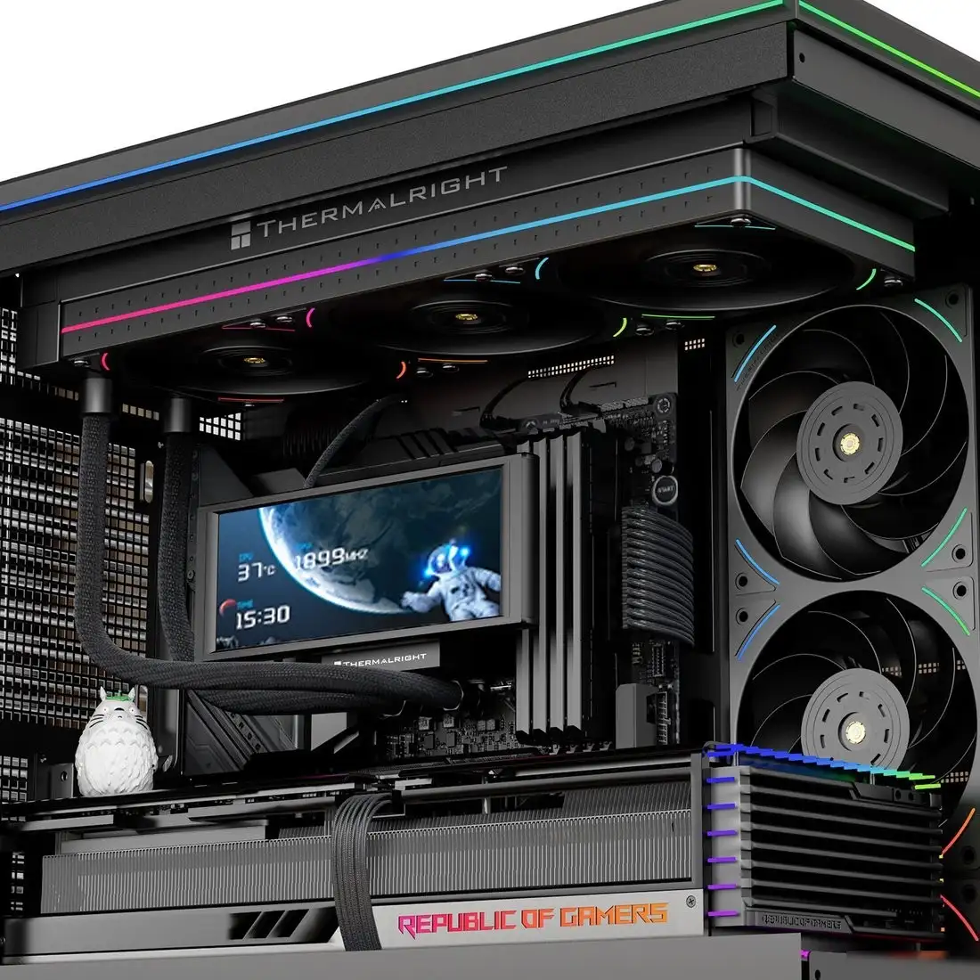 Комплект вентиляторов для корпуса Thermalright TL-UB36R (черный) – фото товара