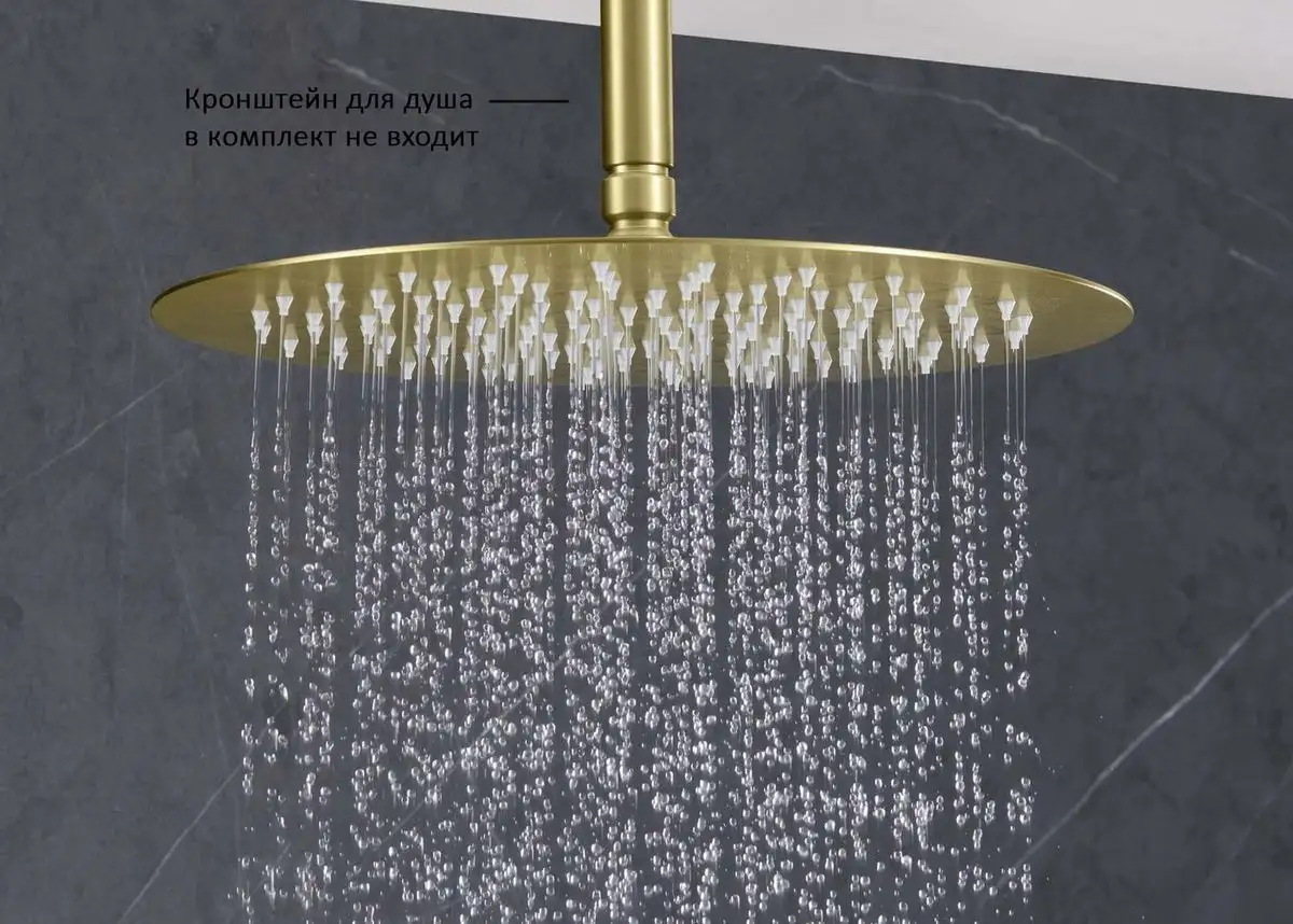 Верхний душ Aquatek AQ2075BG (золото) - фото товара