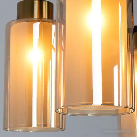 Люстра средней высоты Arte Lamp Leo A7027PL-8BK – фото товара
