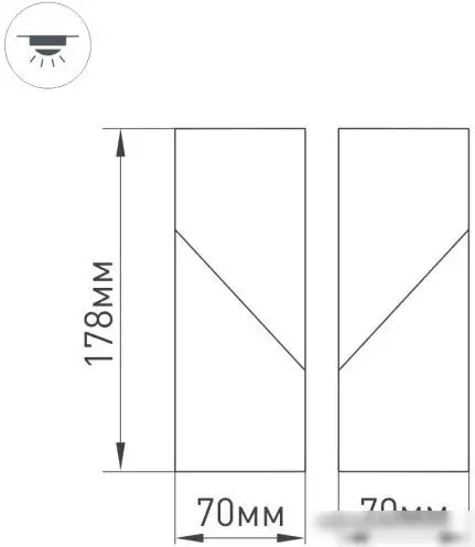 Спот Arlight SP-TWIST-SURFACE-S60x60-12W Day4000 026770(1) – фото товара