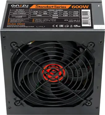 Блок питания Ginzzu SB600 – изображение в каталоге