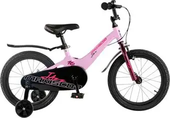 Детский велосипед Maxiscoo Jazz Стандарт Плюс 16 2025 MSC-J1643 (лавандовый матовый) – изображение в каталоге