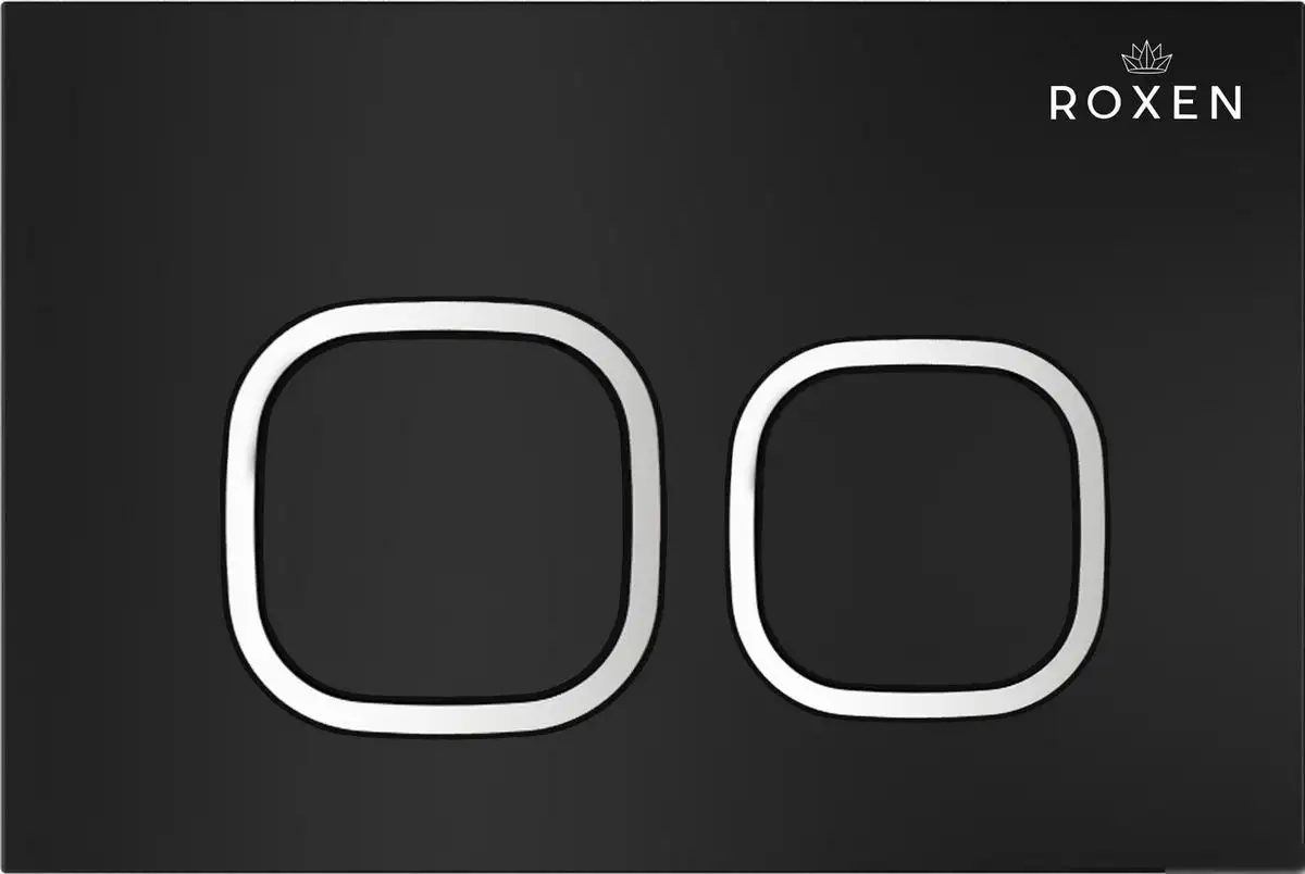 Унитаз подвесной Roxen Antares Tornado Long в комплекте с инсталляцией StounFix Dual Fresh 6 в 1 868433 (кнопка: черный матовая) - фото товара