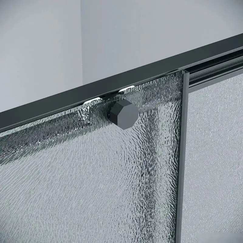 Душевой уголок Grossman Style 120x90x195 120.K33.05.1290.21.02 (черный матовый/стекло шиншилла) - фото товара