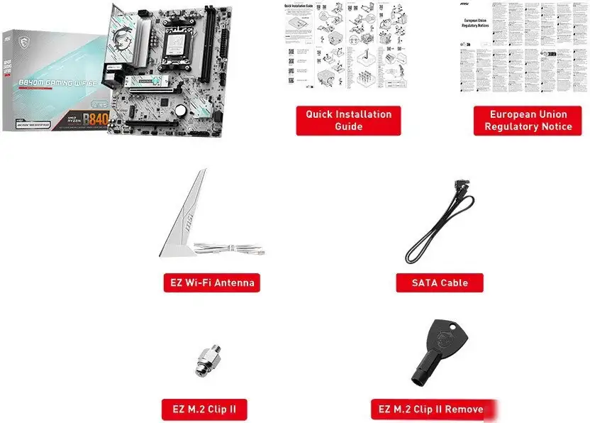 MSI B840M Gaming WiFi6E – фото товара