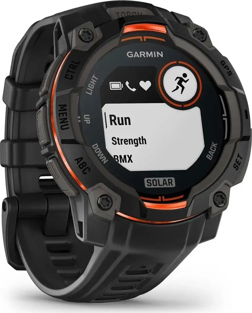 Умные часы Garmin Instinct 3 Solar 45 мм (черный) – фото товара