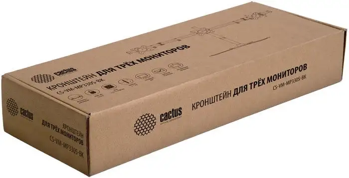 Кронштейн CACTUS CS-VM-MP330S-BK – фото товара