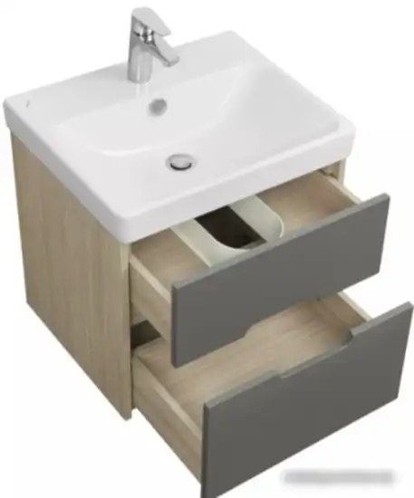 Мебель для ванных комнат Акватон Тумба с умывальником Оливия 55 1A2542K0OLUG0 – фото товара