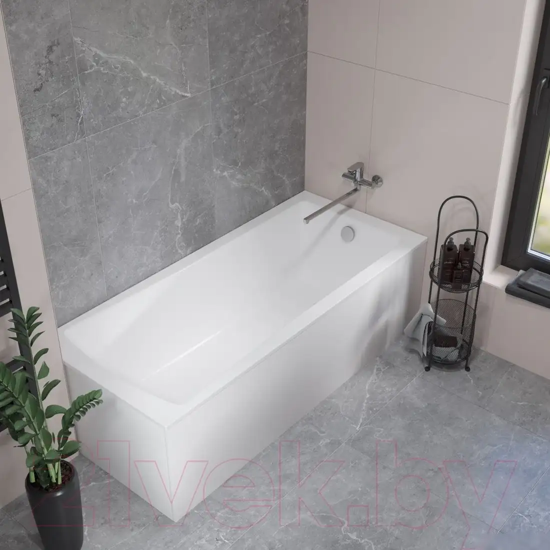 Ванна Lauter Aurora 170x75 21010075 - фото товара