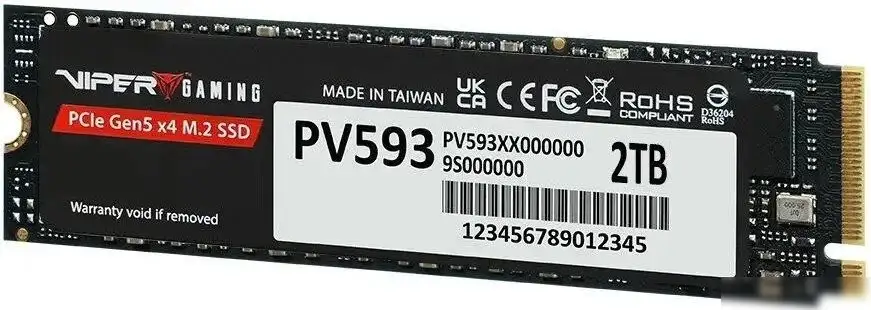 SSD Patriot Viper VP593 2TB PV593P2TBM28H – фото товара
