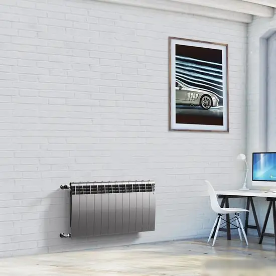 Биметаллический радиатор Royal Thermo BiLiner 500 Silver Satin (11 секций) - фото товара