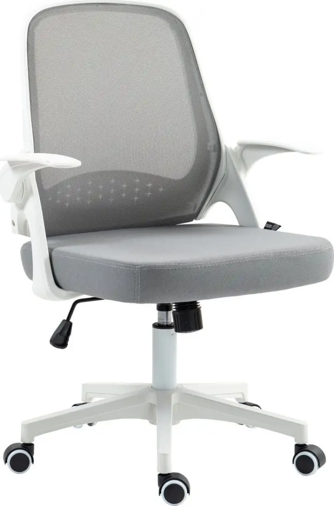 Офисное кресло CACTUS CS-WMC212-GY (белый/серый) – фото товара