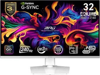 Игровой монитор MSI MPG 321URXW QD-OLED – изображение в каталоге
