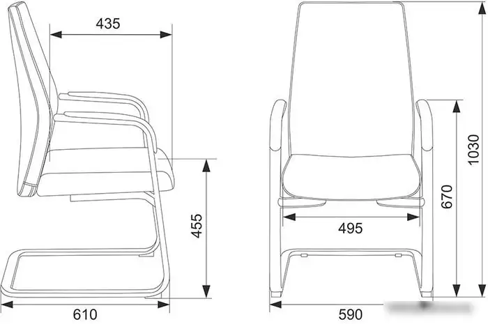 Кресло Бюрократ _JONS-LOW-V (бежевый) – фото товара
